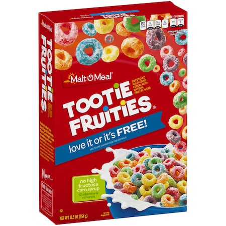 Malt O Meal Malt O Meal Tootie Fruities Cereal 12.5 oz. Per Box, PK14 10815